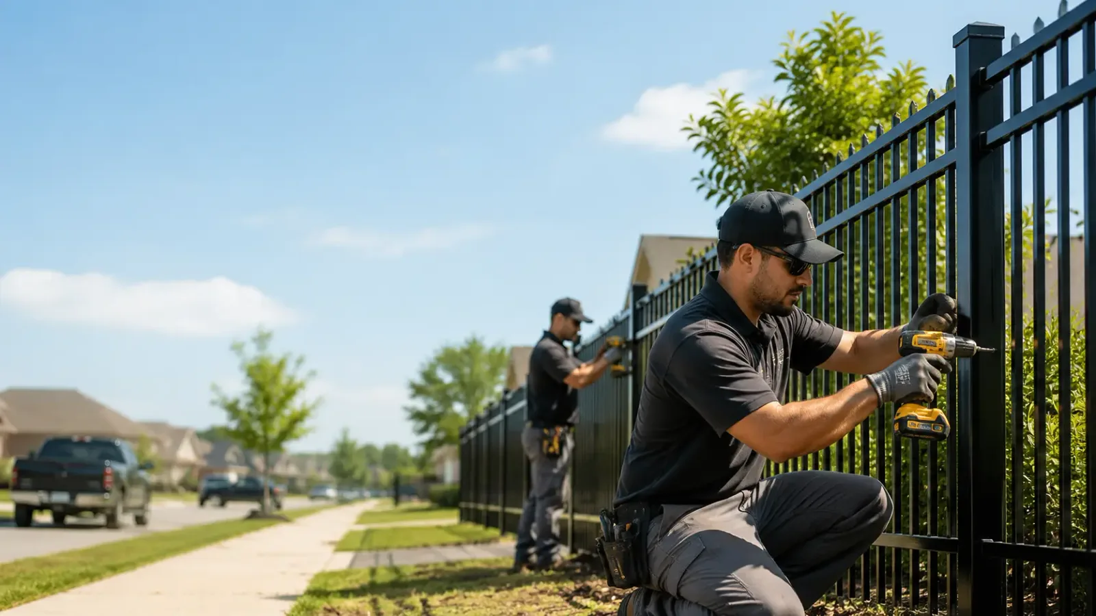 Metal Fence Installation in Gaines, MI